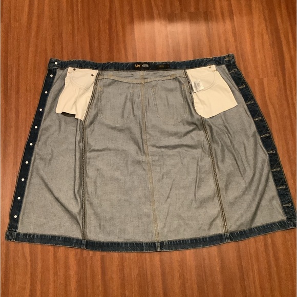 Lee vintage modern high rise midi skirt size 26 - Picture 7 of 10